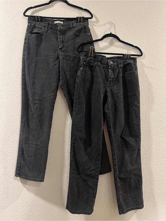 Lee Denim - 2 Woman’s Black Jeans - Comfortable Straight Fit